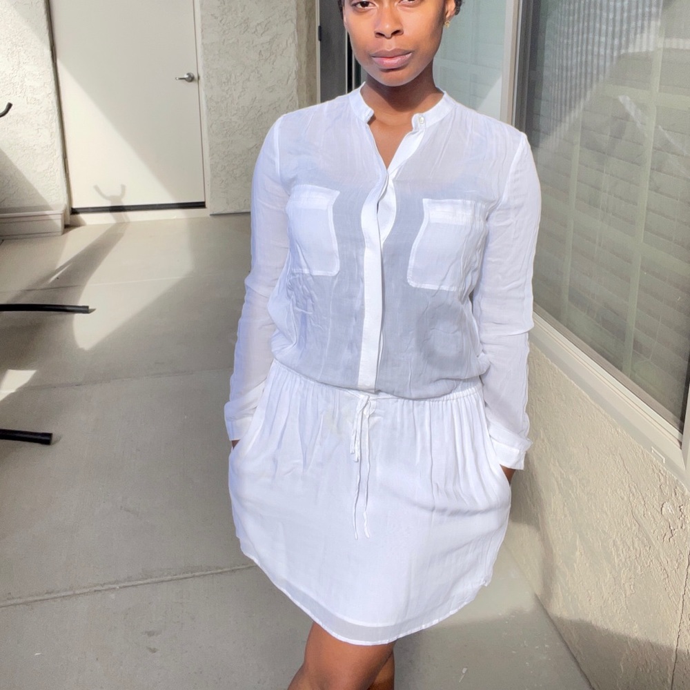 Vince White Dress